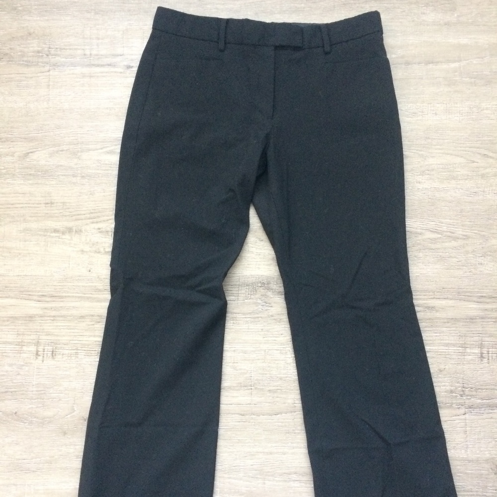 Boot cut stretchy black Gap pants
